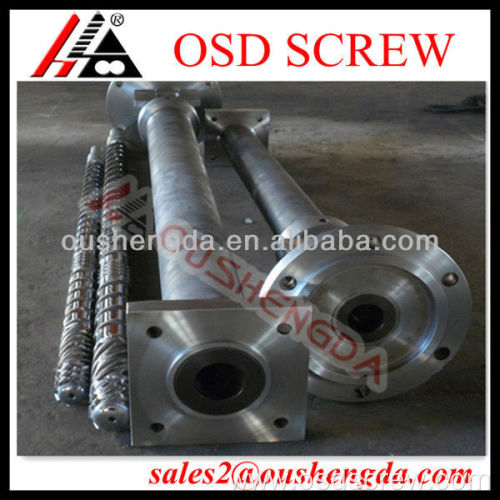 High quality single extruder screw and barrel(single screw extruder)